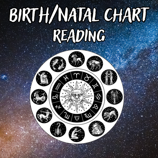Birth Chart - Western Astrology Reading - Online Text Based