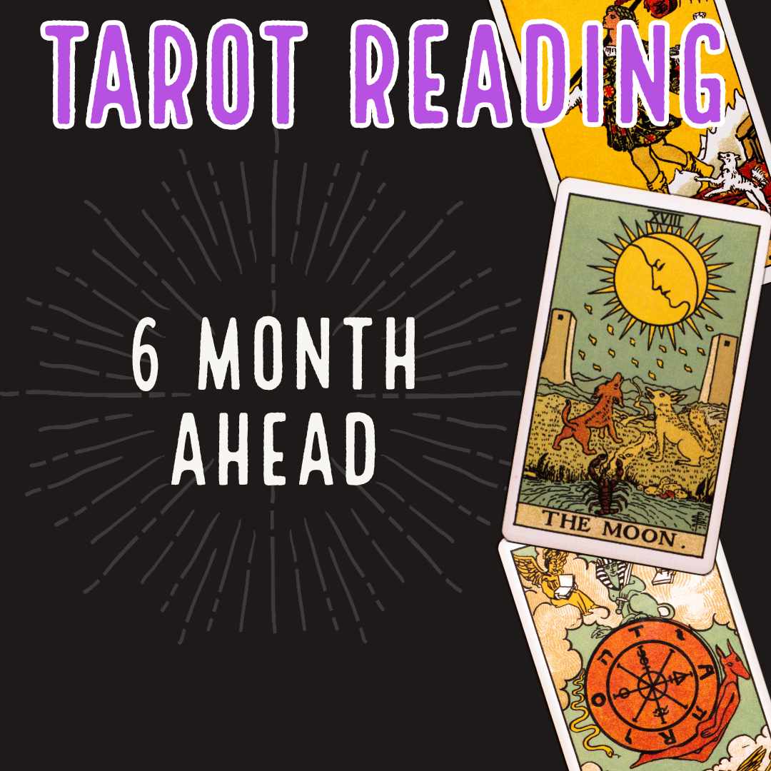 6-Month Ahead Tarot Reading | Online Text-Based by Austin the Diviner